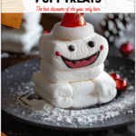 Homemade marshmallows styled as Ghostbusters Stay Puft character for Ghostbusters Party Food. 2